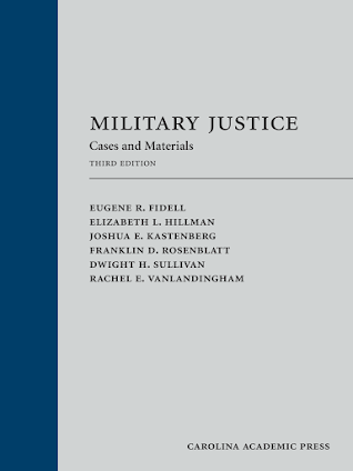For your Military Justice library