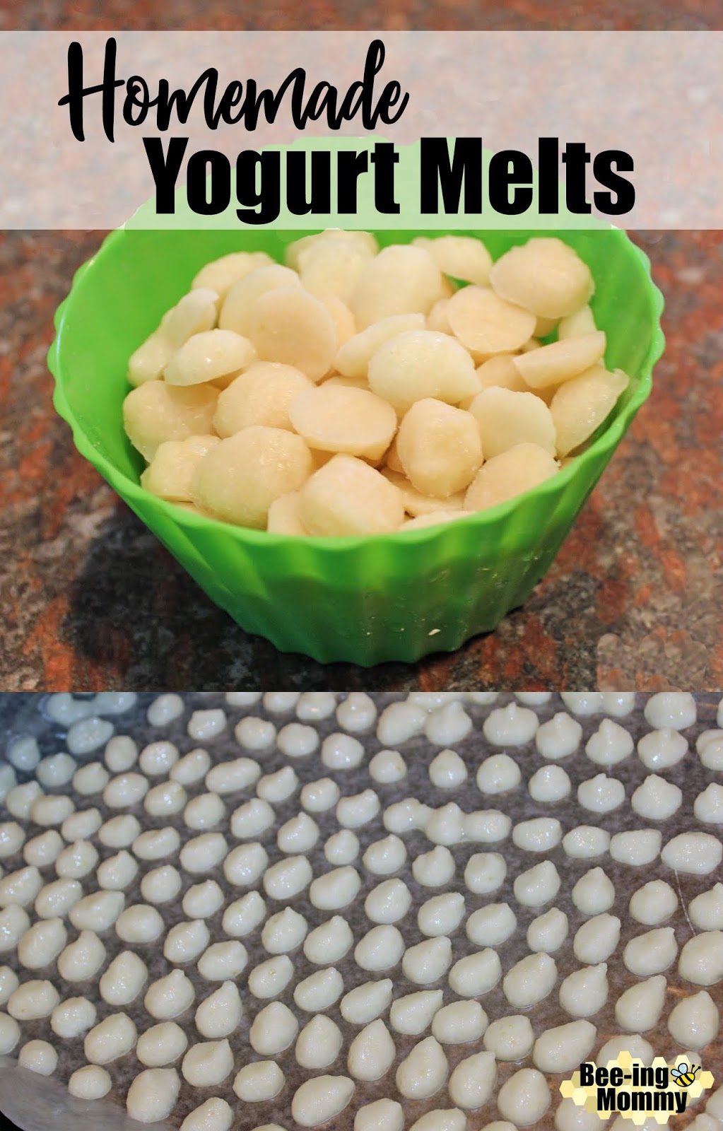 Healthy Homemade Yogurt Melts Recipe