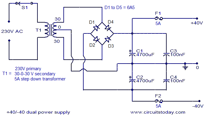 Skema rangkaian injeksi untuk power amplifier Skema rangkaian injeksi untuk power amplifier