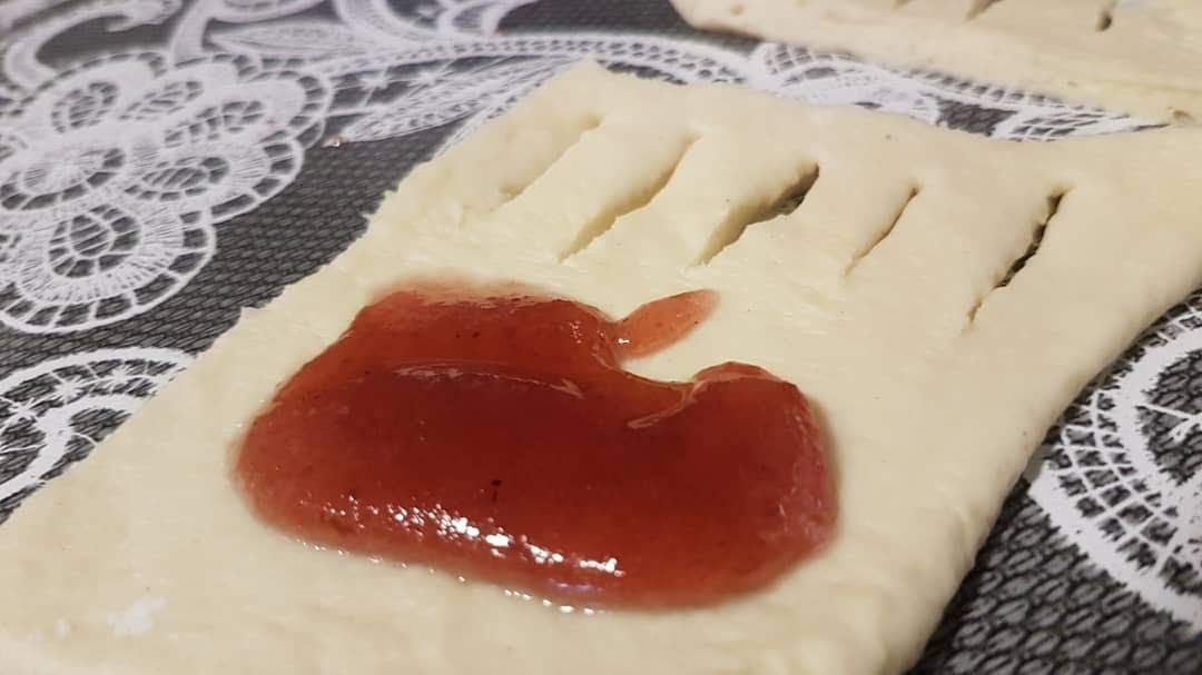 SOFT KIFLI WITH JAM Macedonian Cuisine