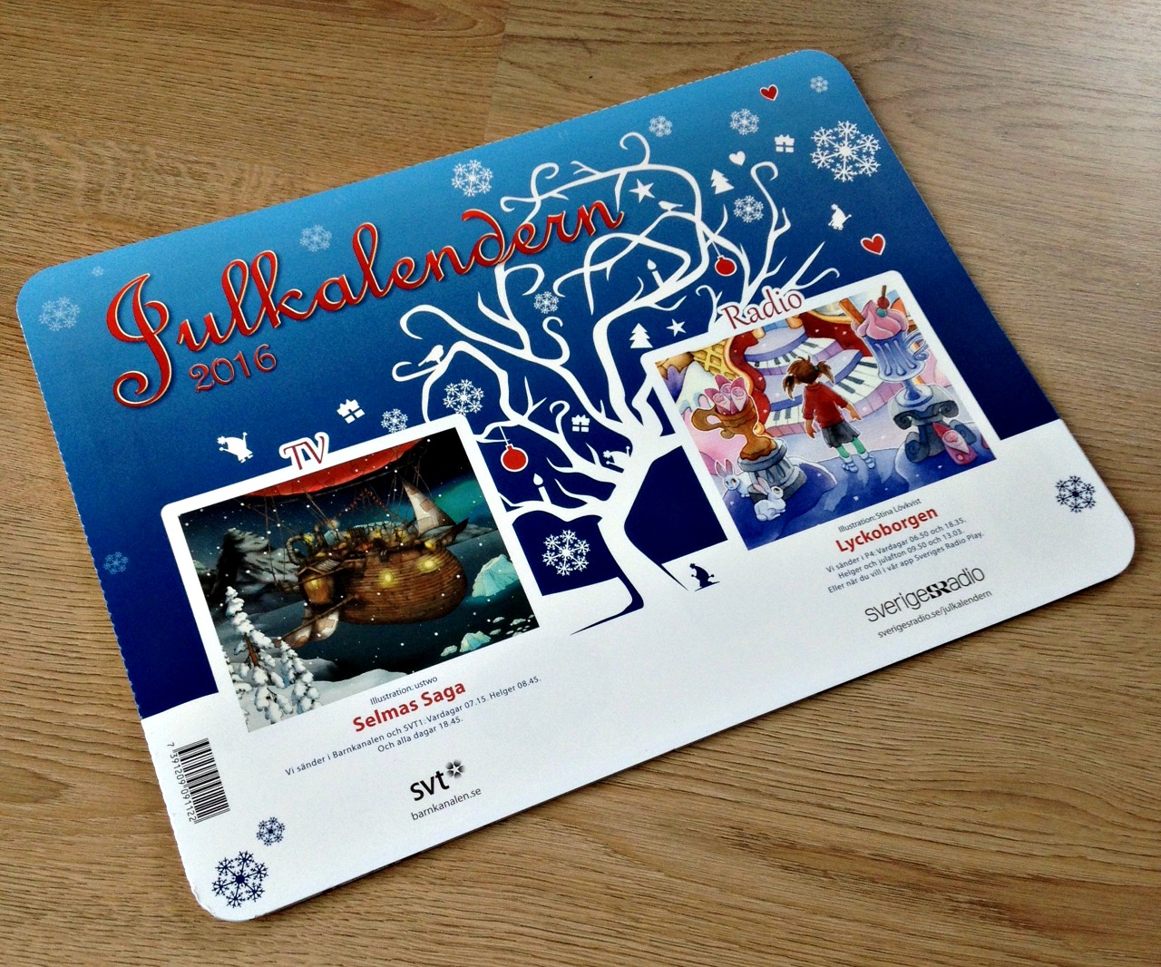 Sofies julblogg Julkalender för radio och tv