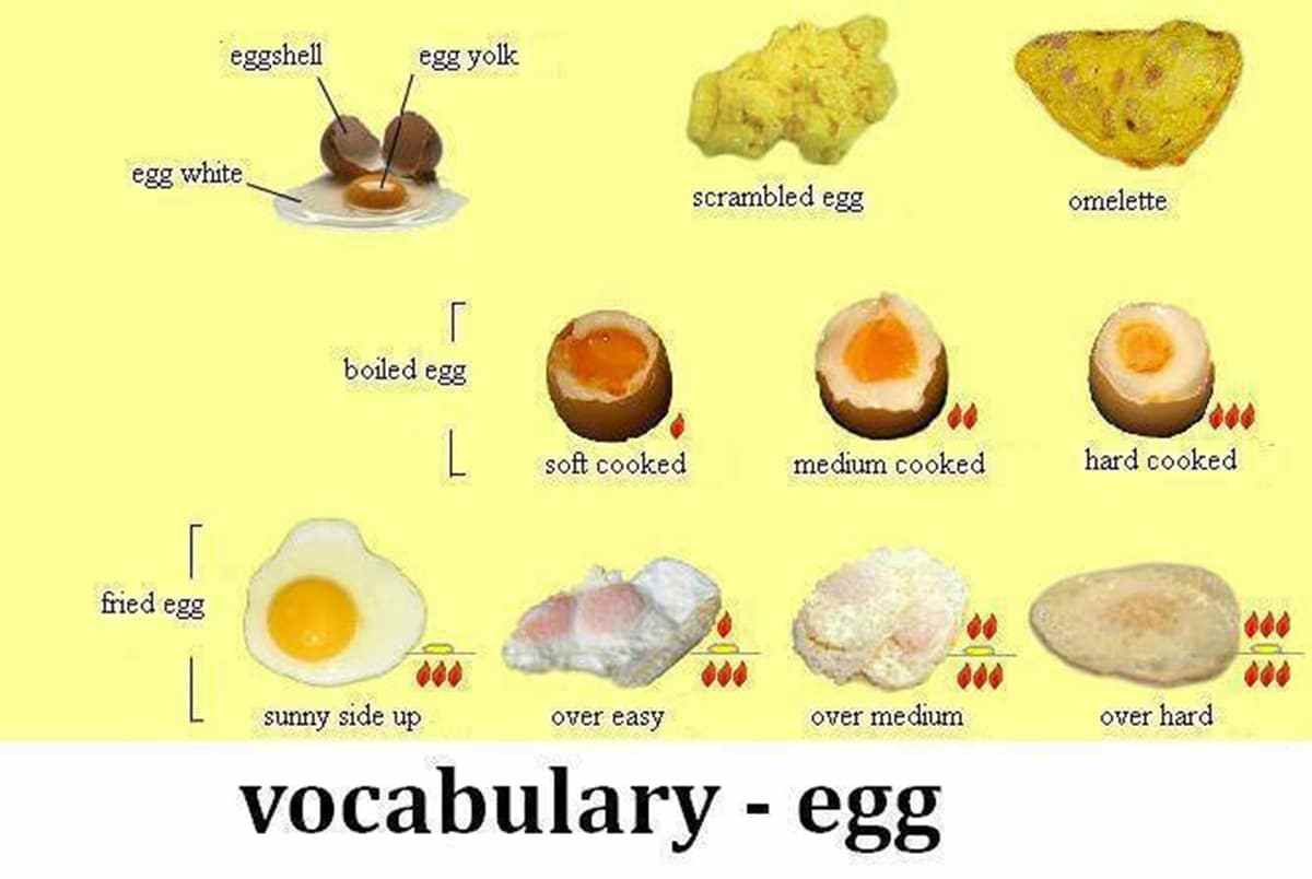 Как по английски будет яйцо. Виды яичниц на английском языке. Egg Vocabulary. Eggs на английском языке. Виды приготовления яиц на английском.