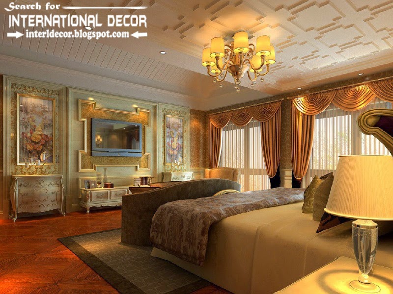 luxury bedroom decorating ideas designs furniture 2015, bedroom ceiling molding