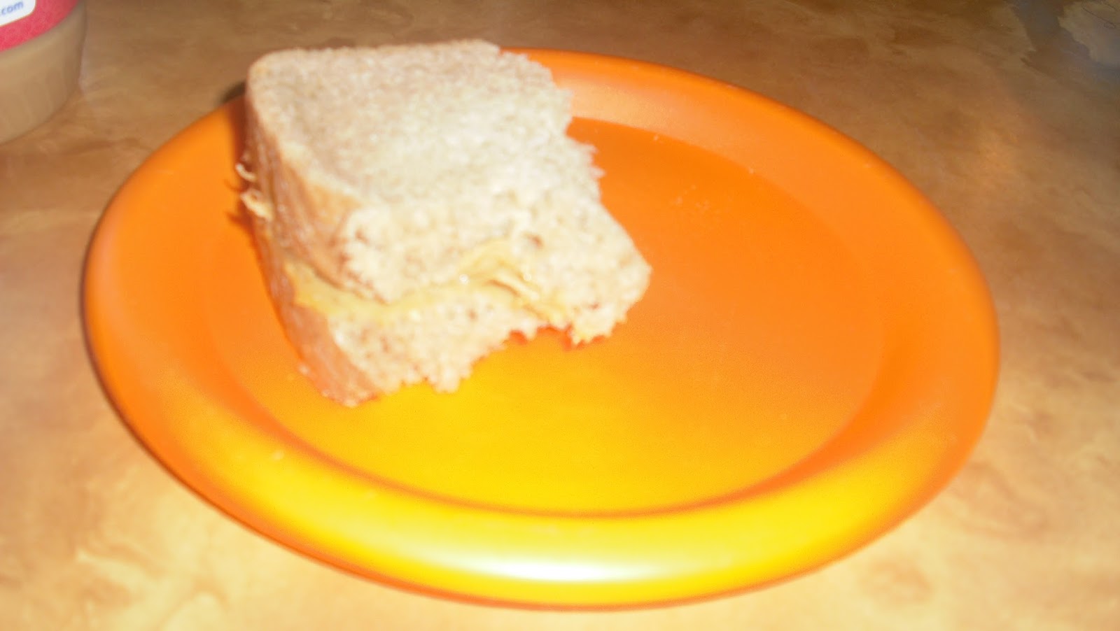 Mama Ducky's Kitchen PBnBP (Peanut Butter and Baby food Puree) Sandwich