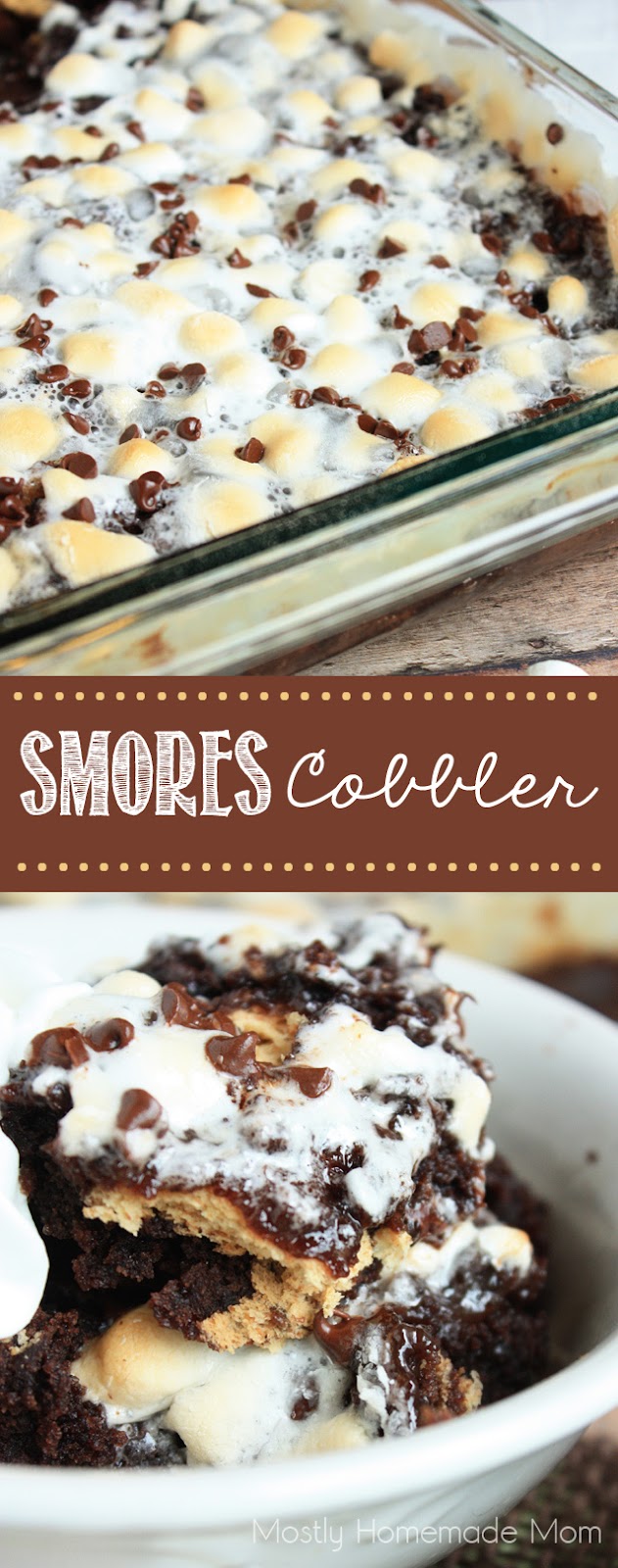 S Mores Chocolate Dump Cake Recipe S Mores Chocolate Dump Cake Recipe