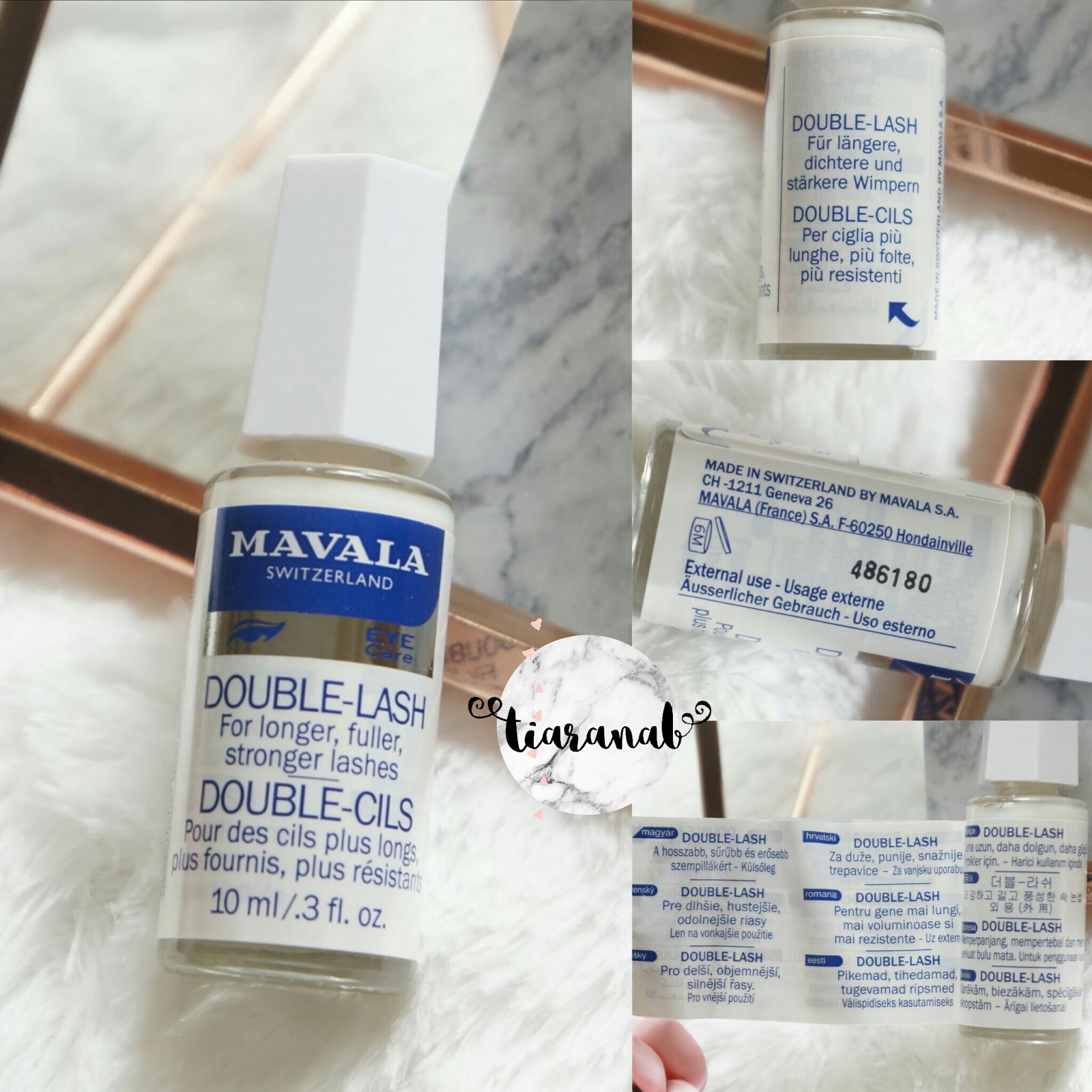 [Honest Review] New Mavala Double Lash Serum Tiaranab