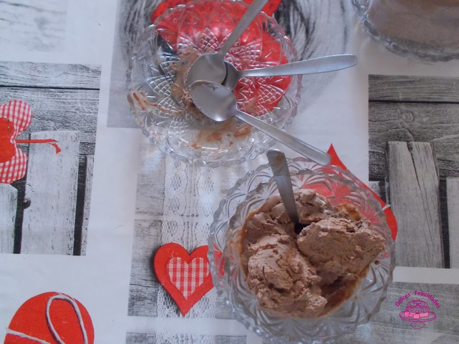 Helado de nutella o nocilla