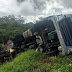 Ibotirama-BA: Carreta bitrem e caminhão se envolvem em grave acidente na BR-242