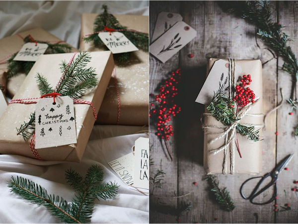 chegou a hora de embrulhar