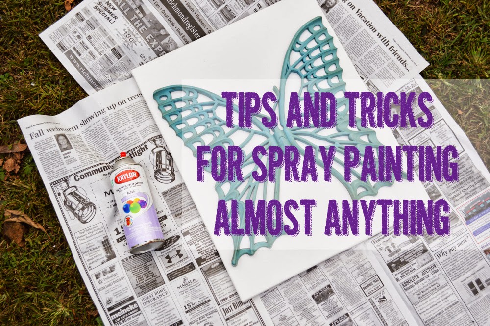 Run 2 the Wild Tips and Tricks for Spray Painting Almost Anything
