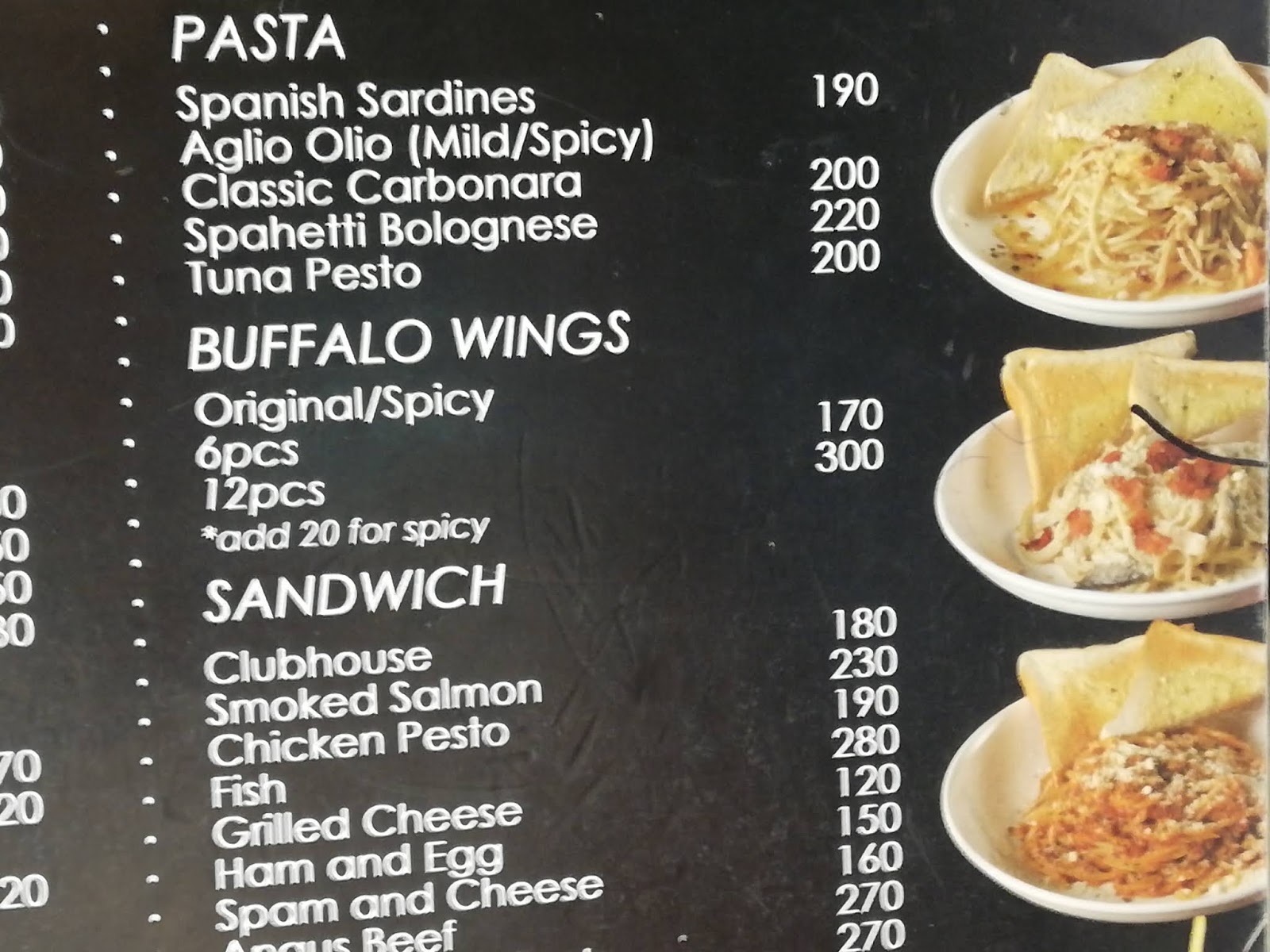 Buffet of blessings Black Scoop Cafe on Manila's UN Avenue