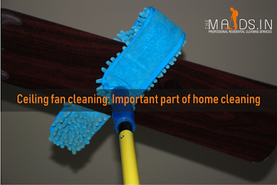 If the fan is used most of the days when there is a lesser chance for dust settlement over the fan but as the fan stops for few days you will notice a good layer of dust resting over your fan. 