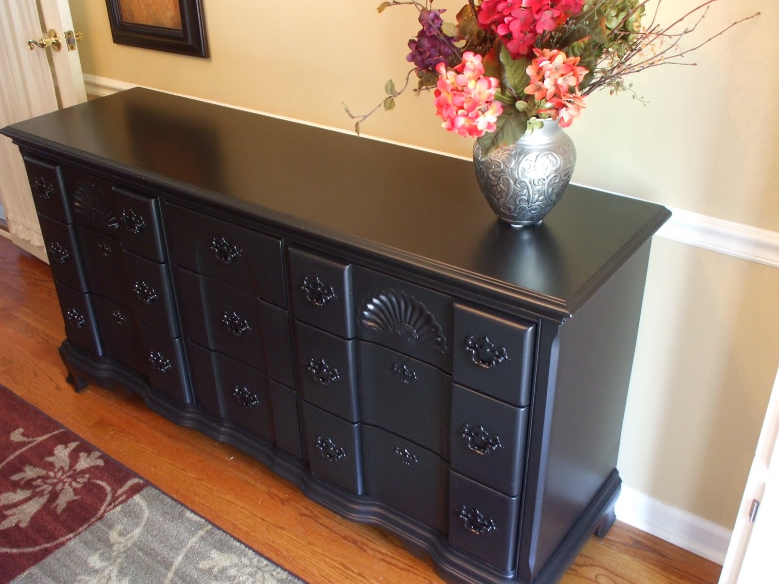 old wood, new paint BLACK FURNITURE