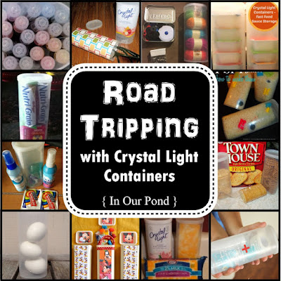 Road Tripping with Crystal Light Containers from In Our Pond
