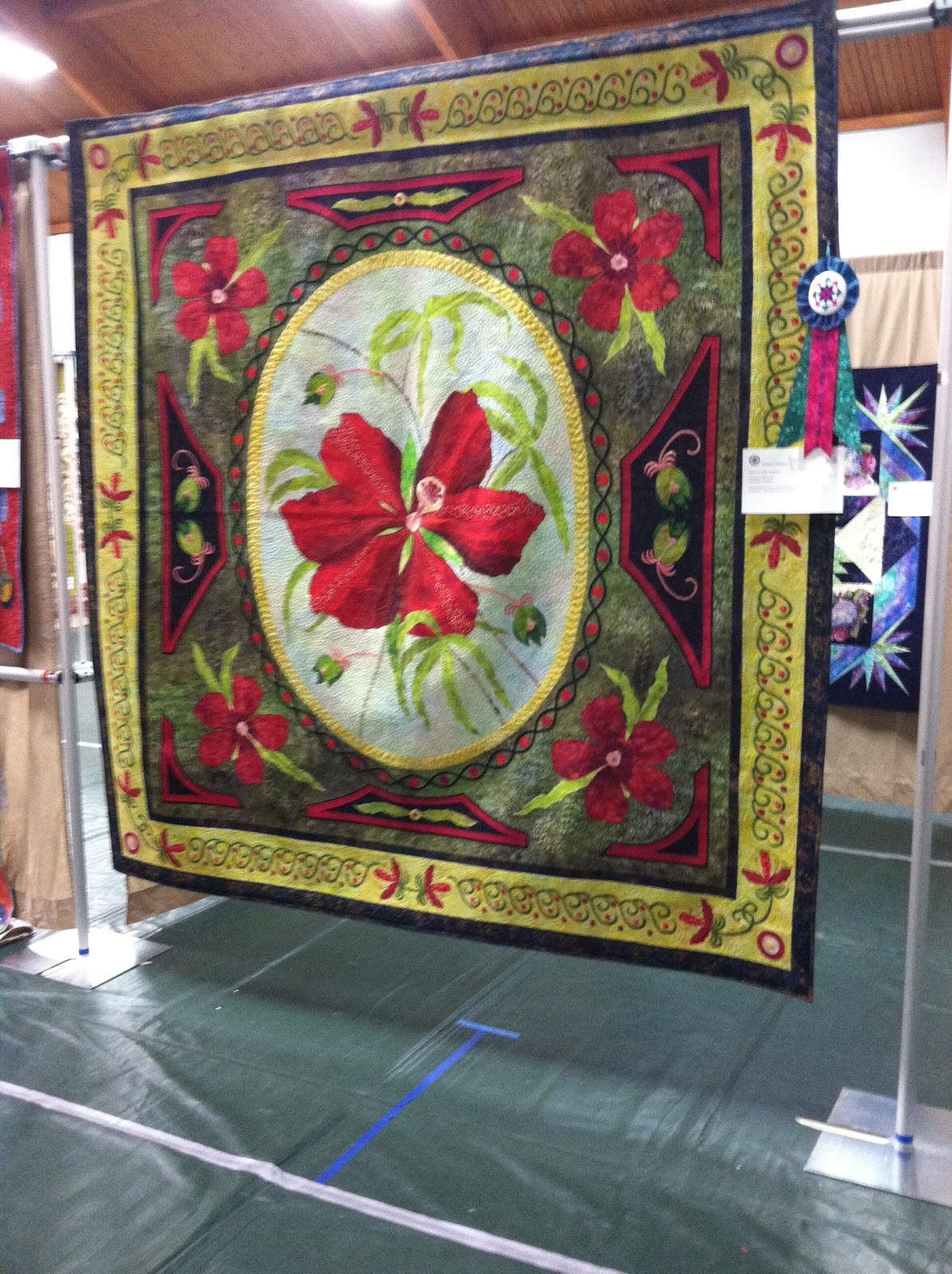 Family. Photos. Fabric. NC Quilt Symposium