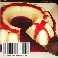 Flan de coco com calda de frutas vermelhas receita Flan de coco com calda de frutas vermelhas receita
