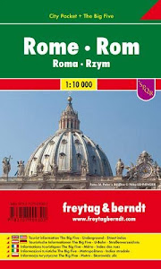 Rom, Stadtplan 1:10.000, City Pocket + The Big Five