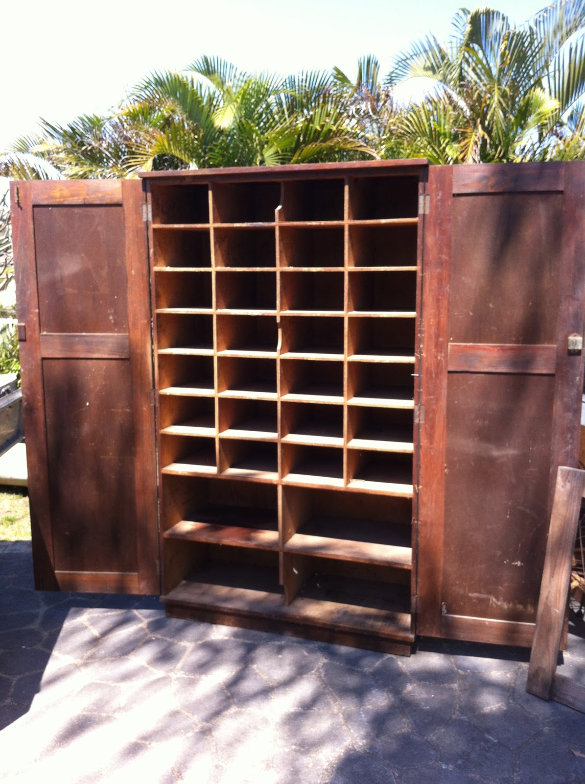 the old boathouse Just in....Large Pigeon Hole Cupboards, Amazing Tin