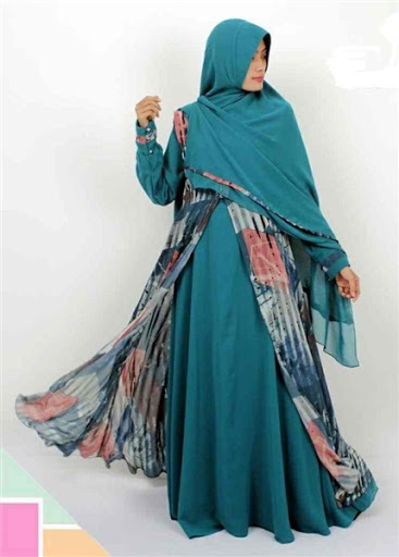 Trend model busana gamis muslimah syar'i terbaru untuk lebaran 2017/2018 Trend model busana gamis muslimah syar'i terbaru untuk lebaran 2017/2018