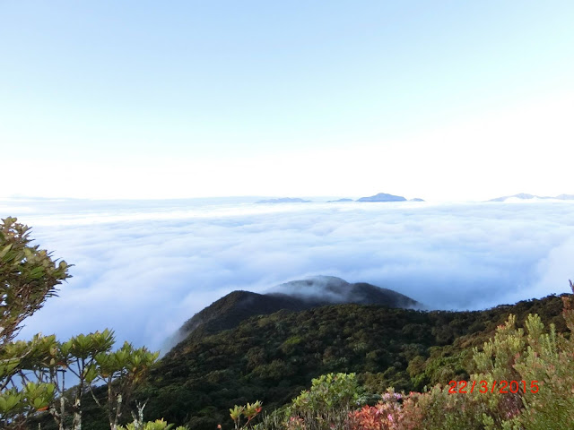 Mt Napulawan sea of clouds