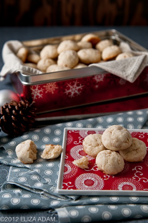 Notes from My Food Diary Cream Cheese Shortbread with Toasted Kenari Nuts