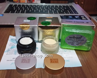 Paket Cream Deoonard Gold Silver Soap Platinum Acne