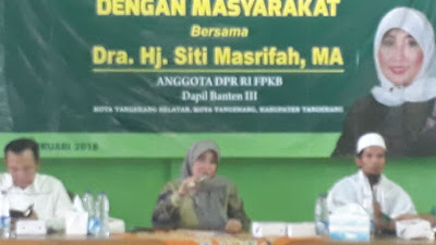 Anggota DPR RI Dapil Banten III  Gelar Dengar Pendapat Dengan Warga Rajeg