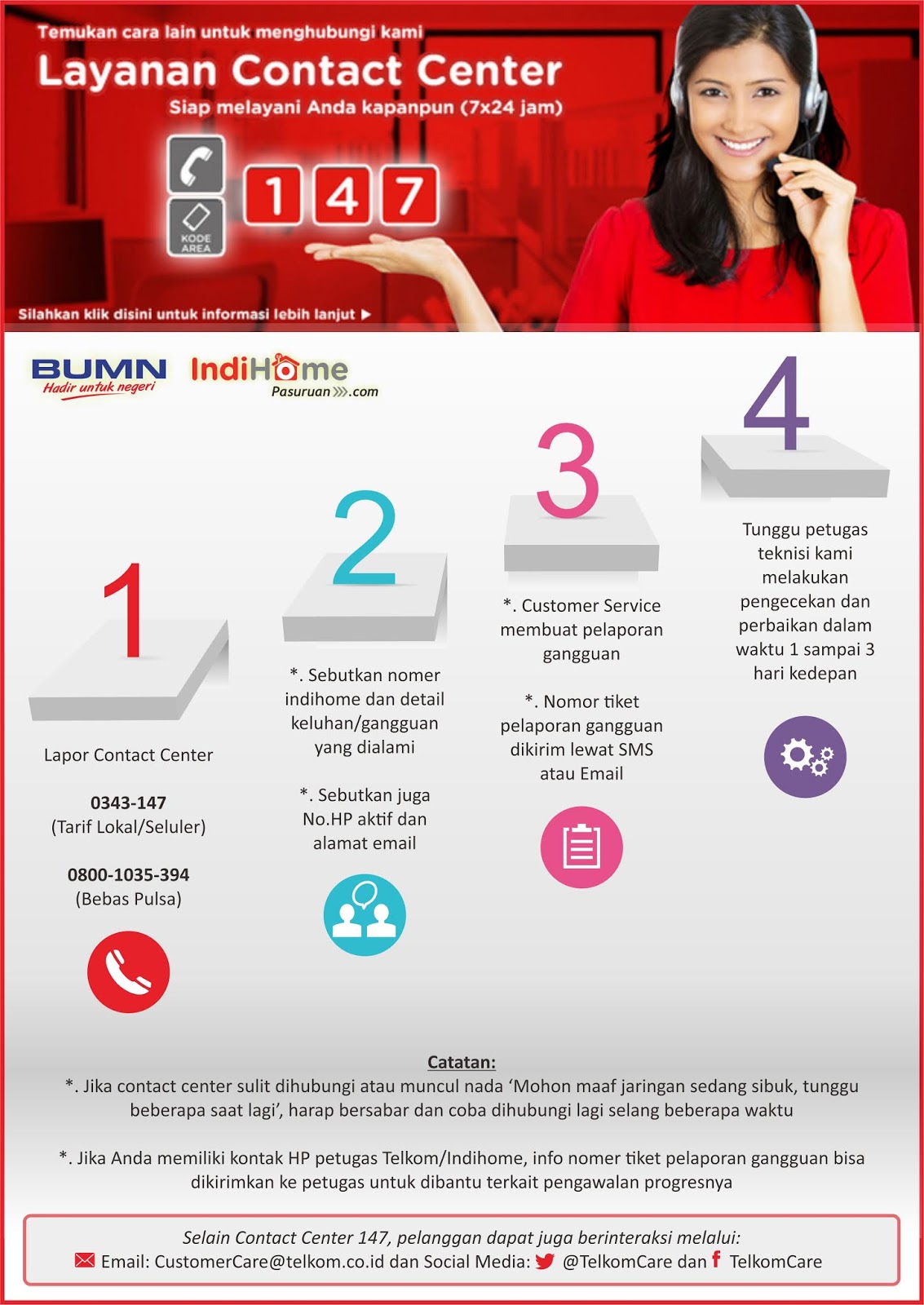 Indihome Pasuruan Cara Lapor Gangguan Indihome