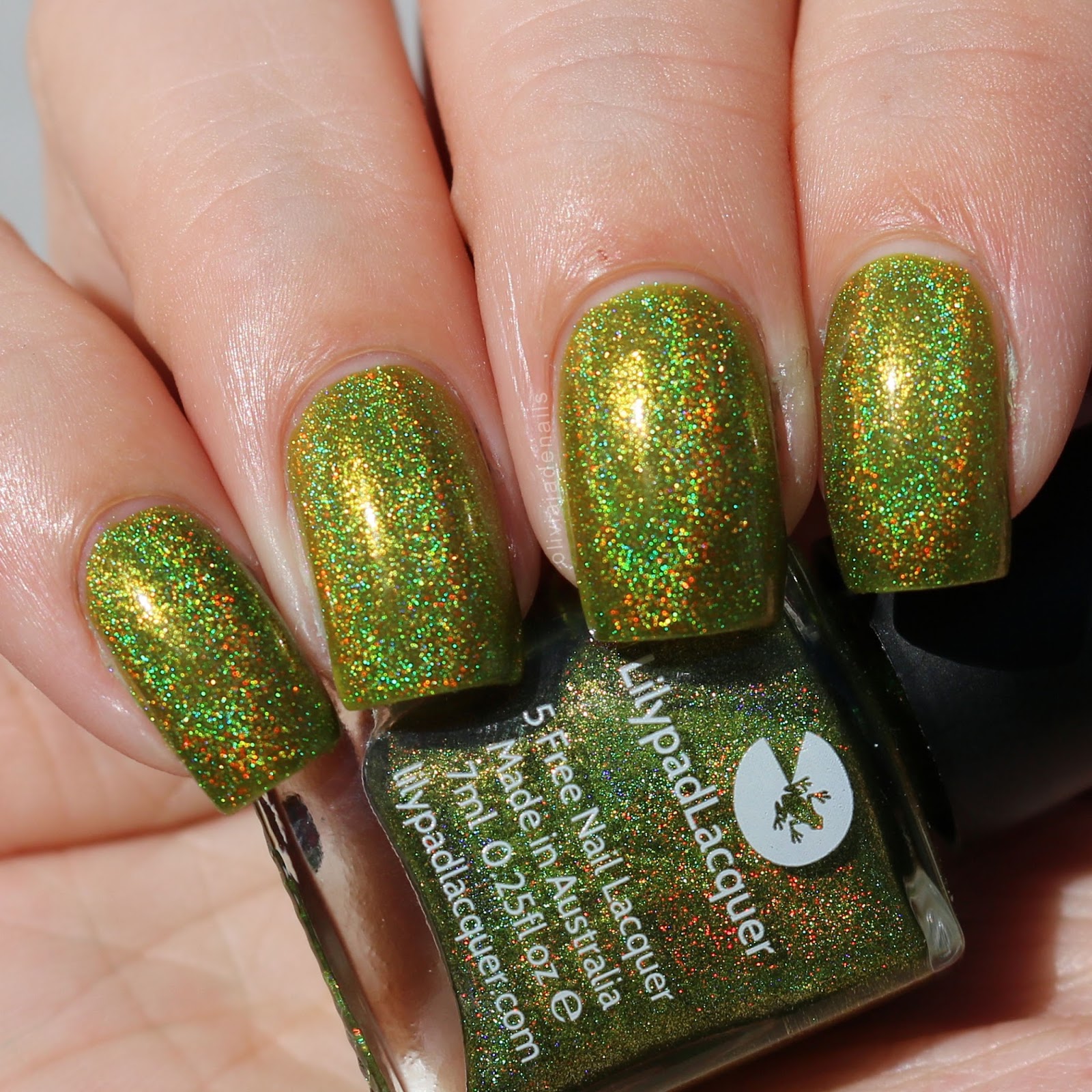 Lilypad Lacquer Calypso swatched by Olivia Jade Nails