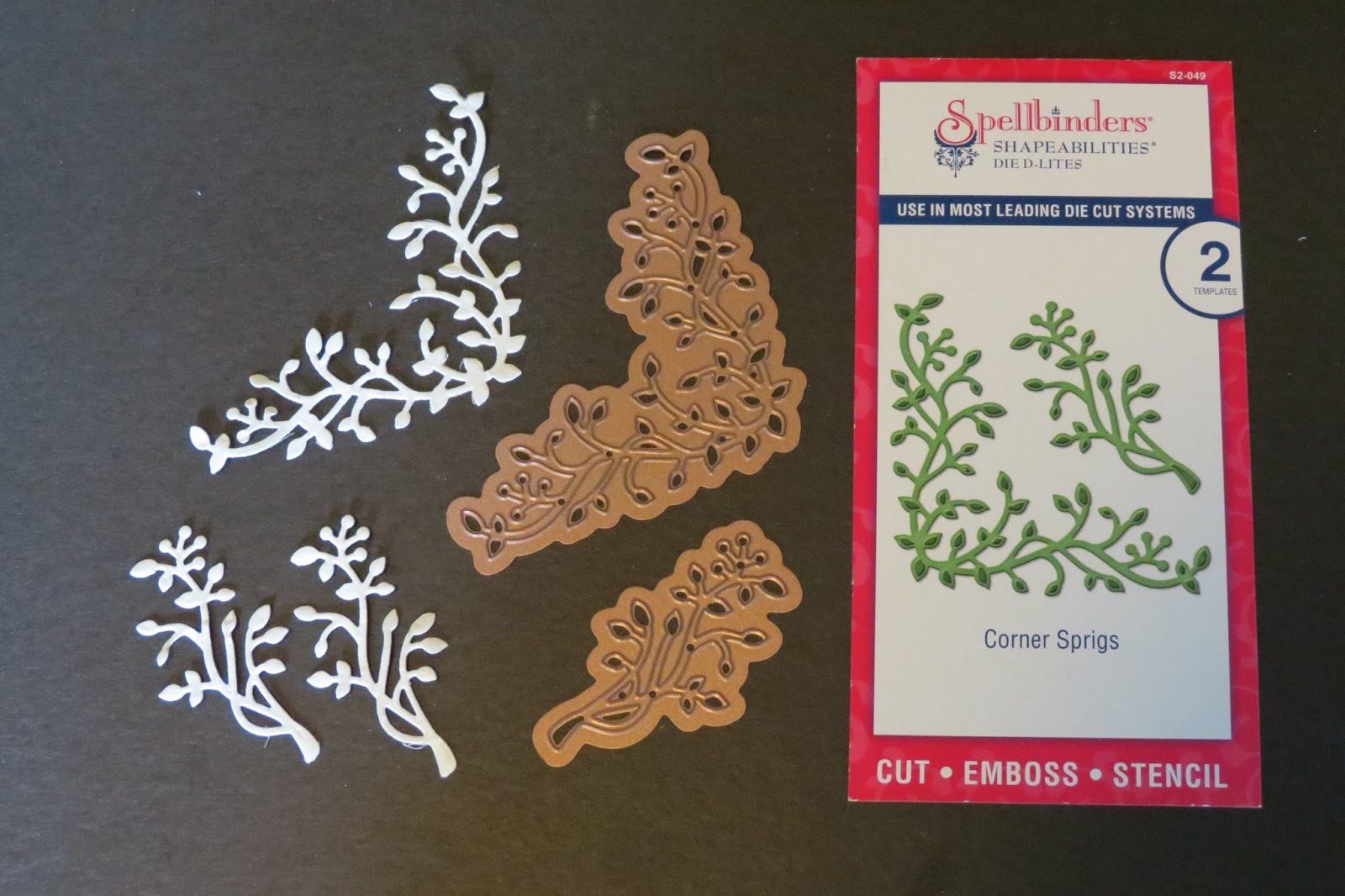 Ligaya's Creativity Zone Spellbinders Grand Decorative Labels One