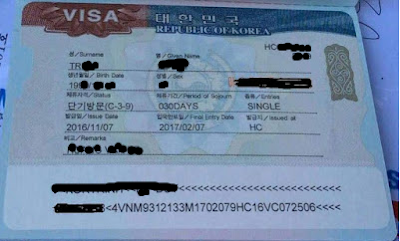 [Visa Hàn Quốc] Các Visa ngắn hạn nhóm C