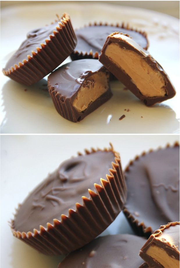 Hey, Lady Grey Homemade Chocolate Peanut Butter Cups