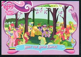 My Little Pony Meet the Apple Family! Series 1 Trading Card