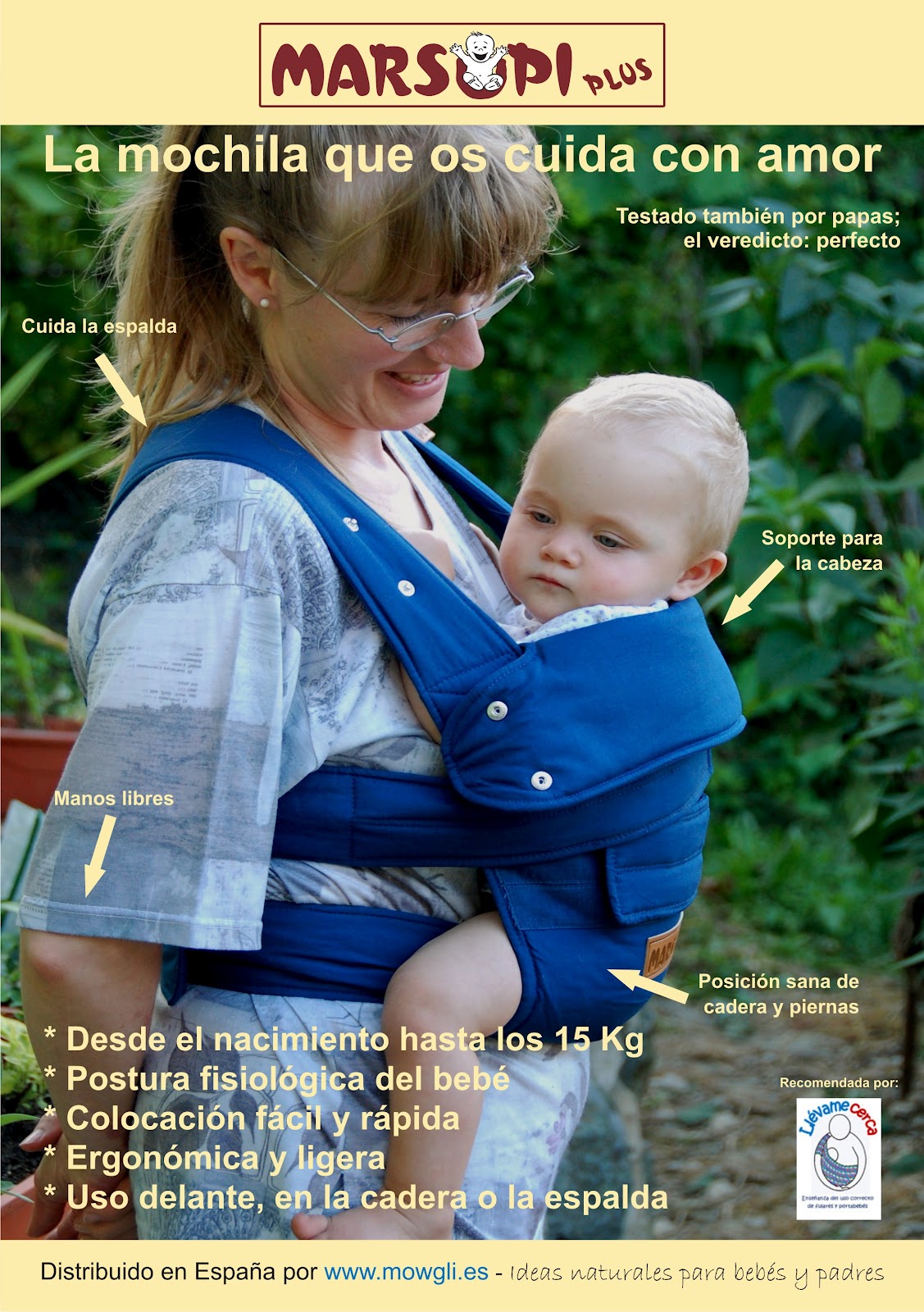 mochila ergonomica marsupi