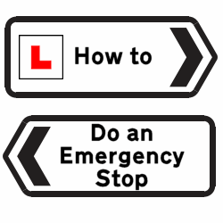 How To Do An Emergency Stop | Driving Trainigs