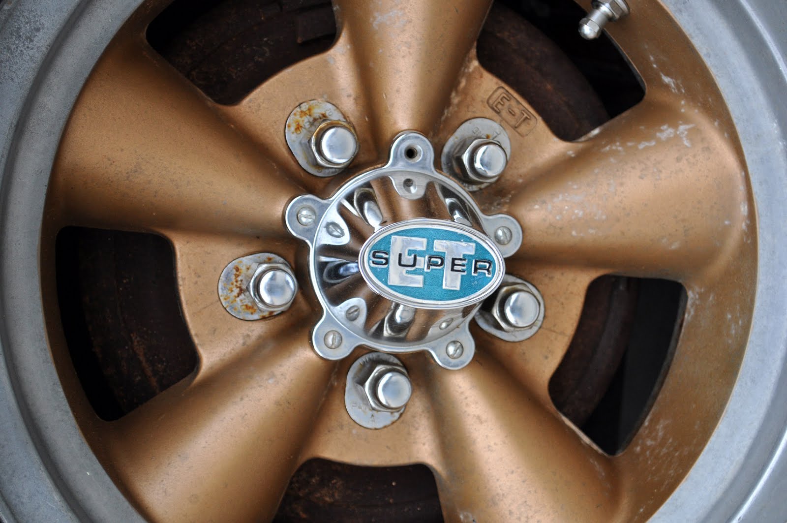 Just A Car Guy Uni lug Super ET rims, great looking, but have you ever