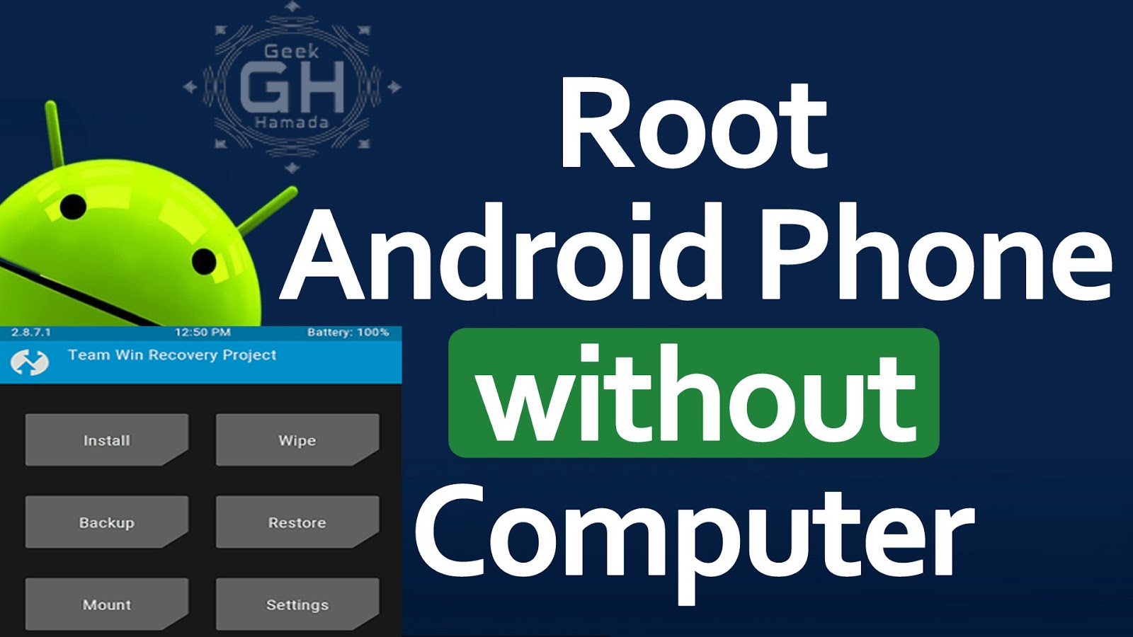 How to root android. How to root android