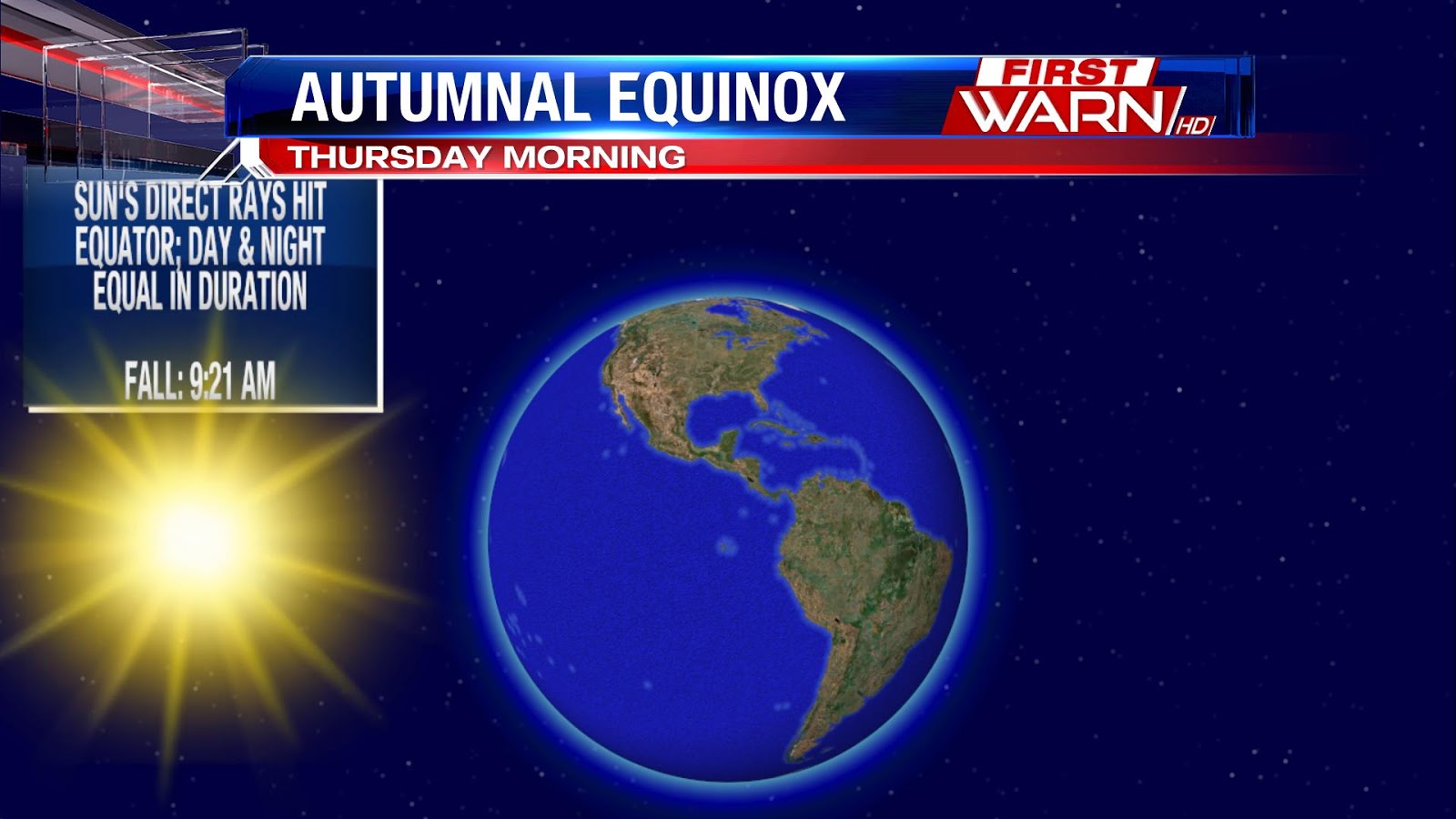First Warn Weather Team Autumnal Equinox is Here!
