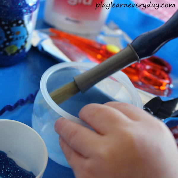 Recycled Yogurt Pot Fish Bowl Craft Play and Learn Every Day