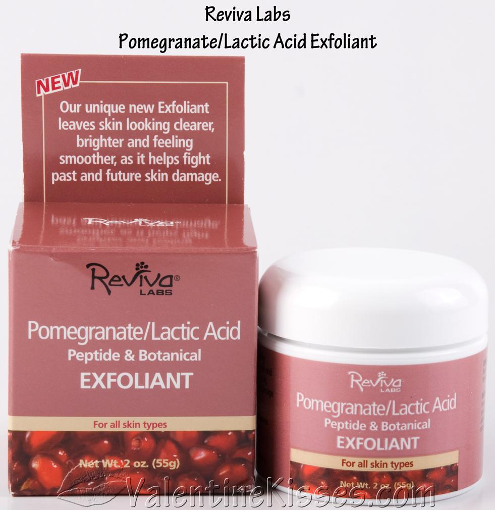Valentine Kisses Reviva Labs Pomegranate/Lactic Acid Exfoliant pics
