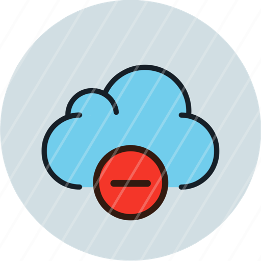 aprove check cloud data storage icon minus aprove check cloud data storage icon minus