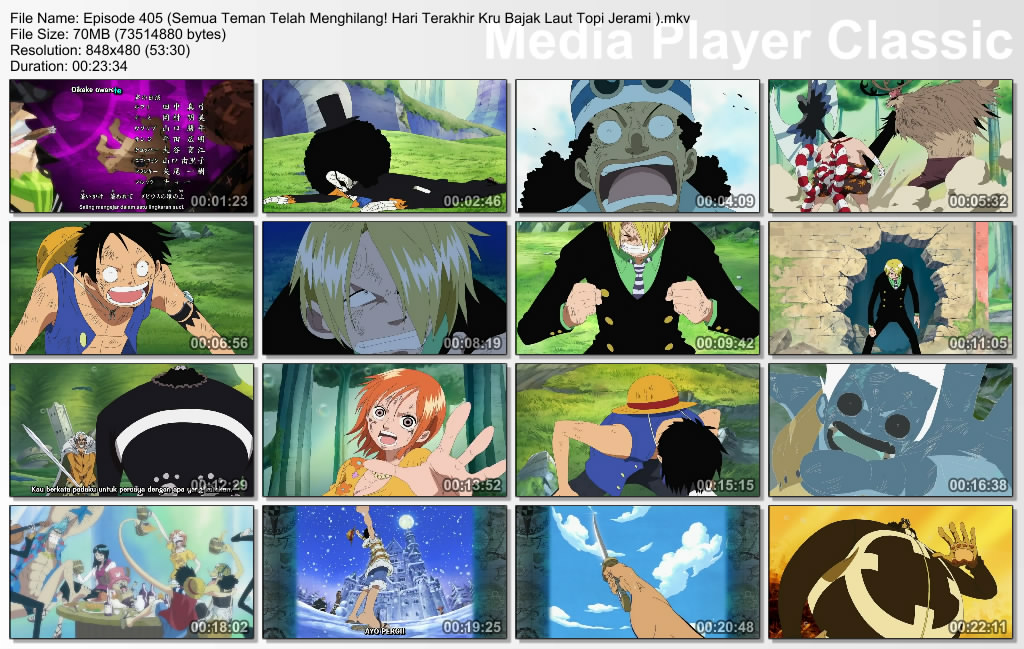 Abang Ajey: Download Film One Piece Episode 405 (Semua Teman Telah