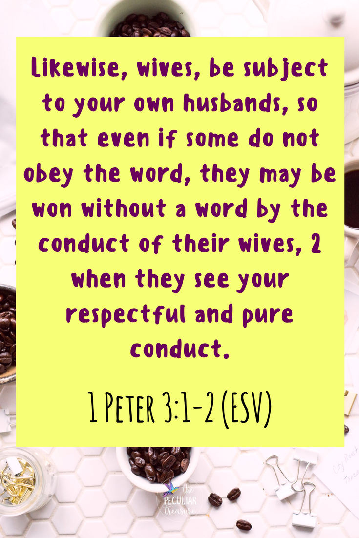 Marriage respecting your husband