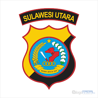 Polda Sulawesi Utara Logo vector (.cdr)