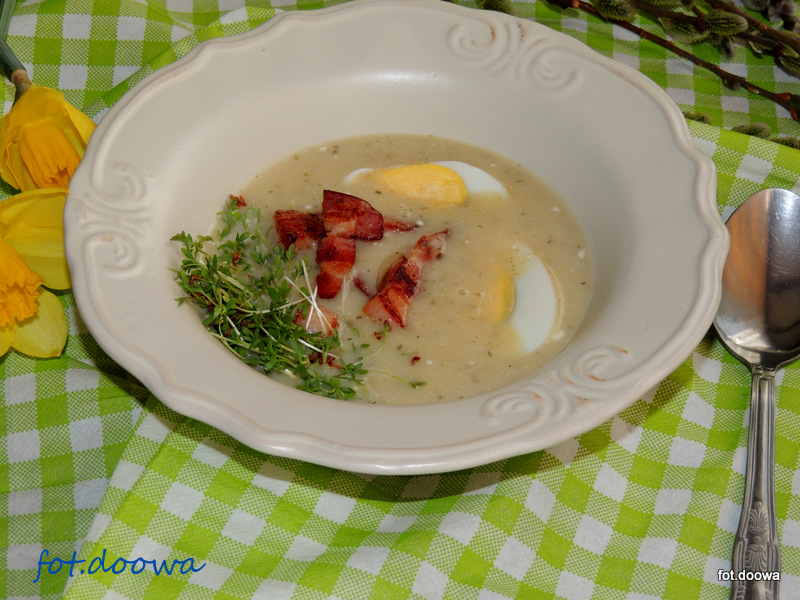 Kulejba chrzanowa - wielkanocna zupa