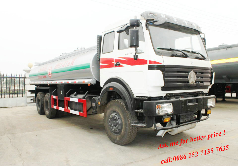 BeibenTrucksExpo North Benz 20,000 liters fuel tank truck