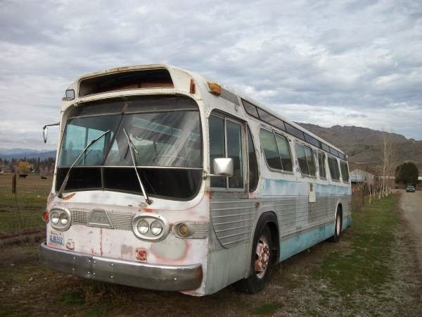 Project RV Conversion 1962 GMC City Bus for sale