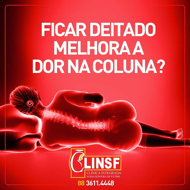 dor lombar repouso na cama
