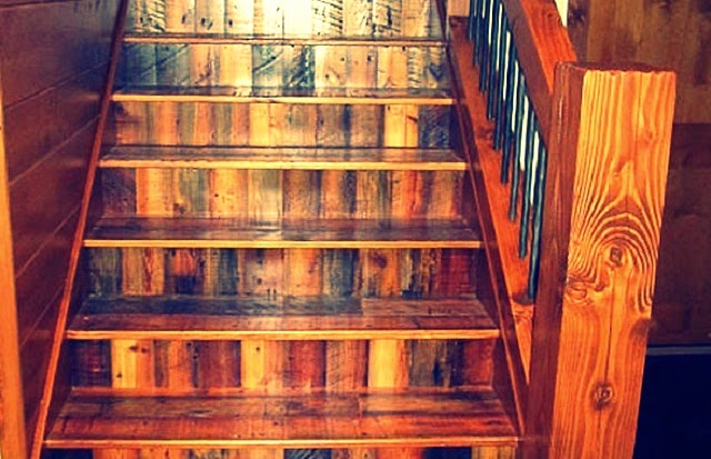 Reclaimed Wood Staircases Type