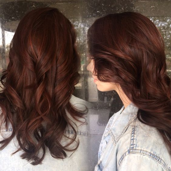 12 Hottest Mahogany Hair Color Highlights For Brunettes